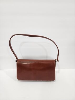 Vintage Y2K FOSSIL Brown Leather Women's Bag Purse Shoulder Bag